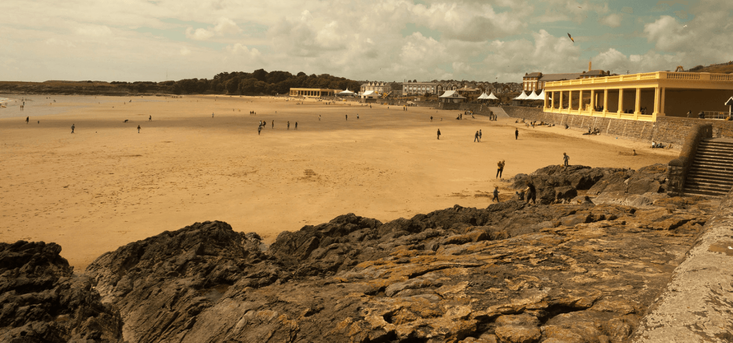 Beach near Cardiff